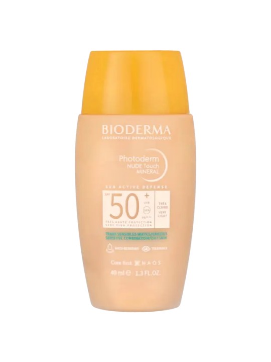 Bioderma Photoderm Nude Touch Mineral SPF50 40ml Very Light