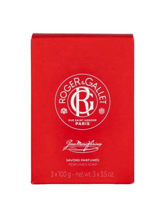 Roger & Gallet JEAN MARIE FARINA Giftset 300g Soap Bar - 3x100gr