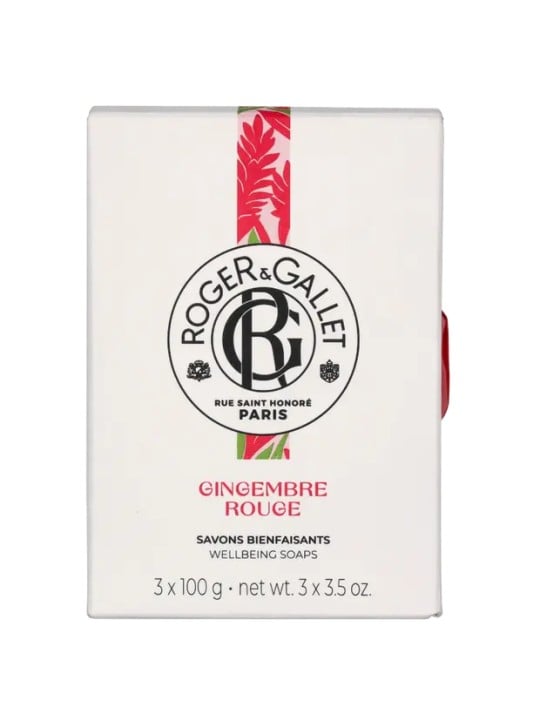 Roger & Gallet Gingembre Rouge Giftset 300g Soap Bar