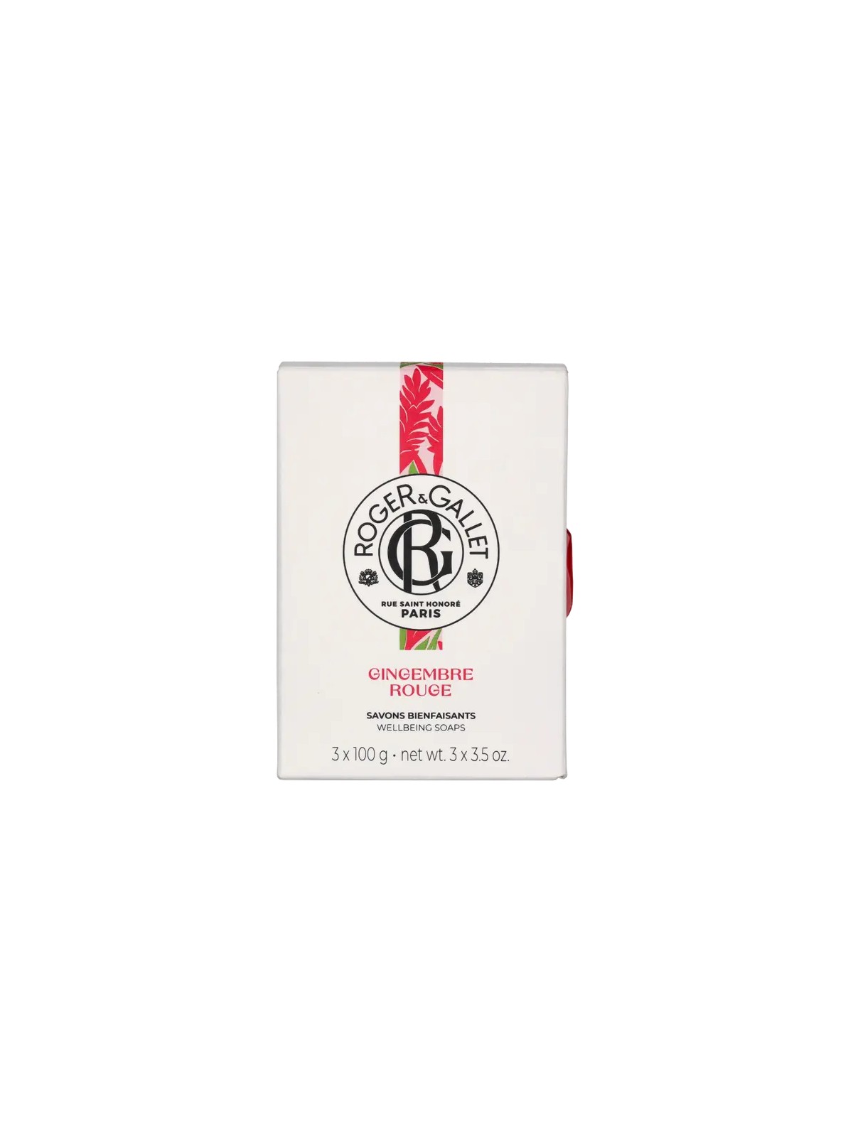 Roger & Gallet Gingembre Rouge Giftset 300g Soap Bar