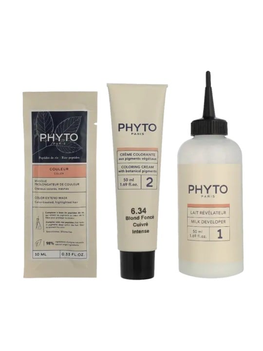 Phyto PHYTOCOLOR n.6.34 Biondo Rame Scuro 4 unità donna