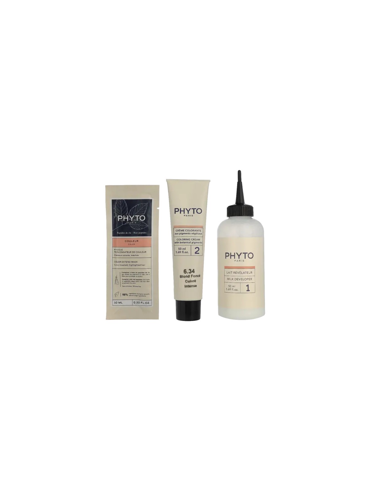 Phyto PHYTOCOLOR n.6.34 Biondo Rame Scuro 4 unità donna