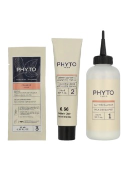 Phyto PHYTOCOLOR n.6.66 - Marrone Chiaro Ciliegia Intensa 4 unità unisex