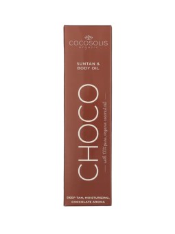 Olio abbronzante corpo Cocosolis CHOCO 110 ml