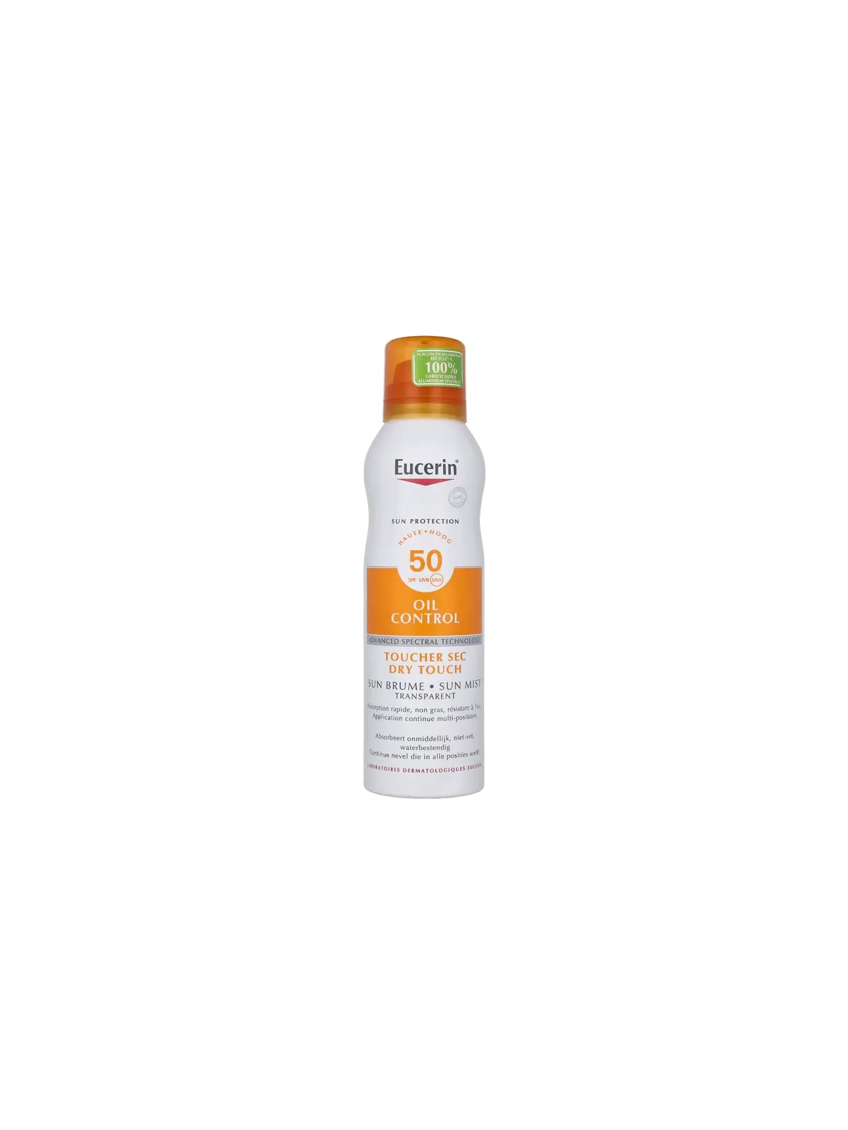 Eucerin Sun Protect Transparent Spray Dry Touch SPF50+