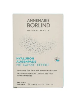 Annemarie Borlind Hyalluronic Eye Pads donna 14,88g 6x2 pcs