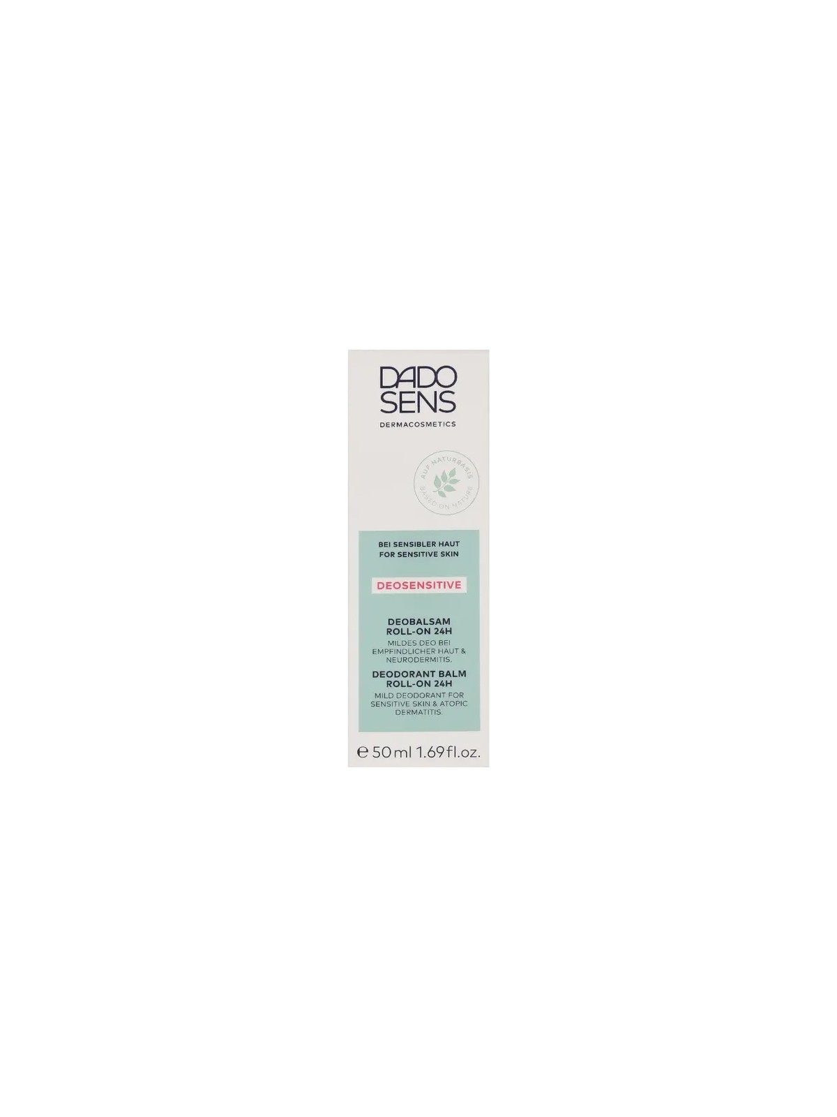 Dado Sens Deosensitive Deodorant Balm Roll-On 24H 15ml