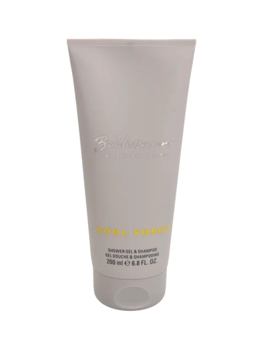 Baldessarini Cool Force Shower Gel & Shampoo uomo 200ml