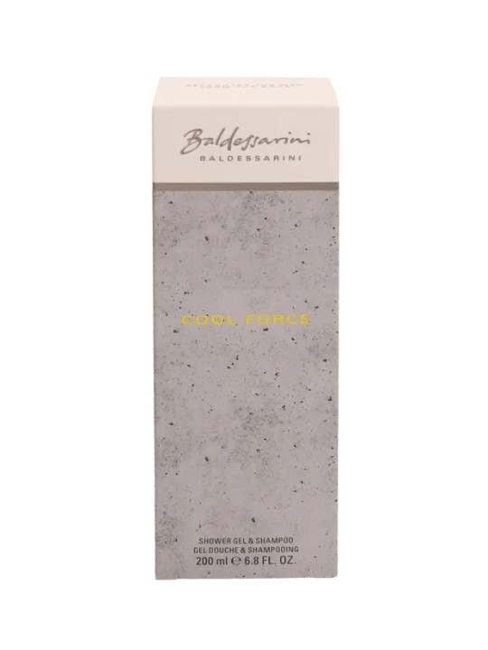 Baldessarini Cool Force Shower Gel & Shampoo uomo 200ml