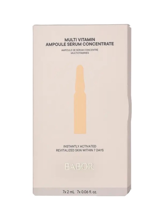 Babor Multi Vitamin Ampoule Concentrates donna 14ml 7x2ml -