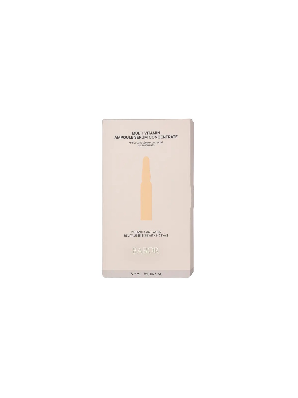 Babor Multi Vitamin Ampoule Concentrates donna 14ml 7x2ml -
