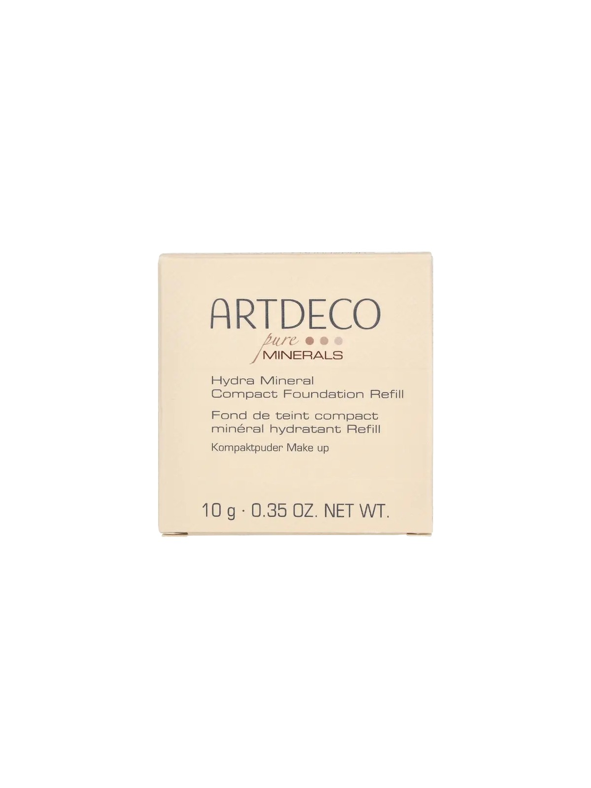 Fondotinta Compatto Artdeco Hydra Mineral - Ricarica 10g Numero 70 Fresh Beige