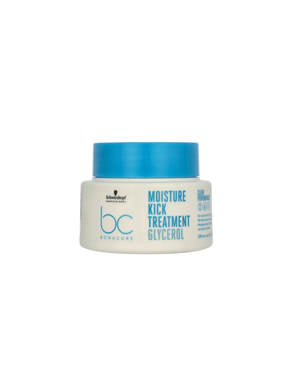 Schwarzkopf Professional BC Bonacure Moisture Kick Maschera al glicerolo donna 200ml