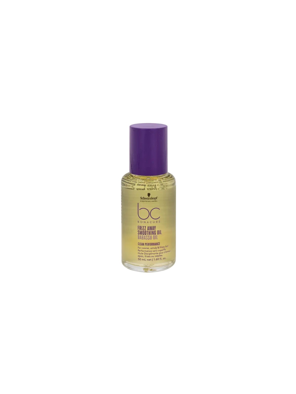Schwarzkopf Bonacure Frizz Away Smoothing Oil 50ml For Course, Unruly & Frizzy Hair