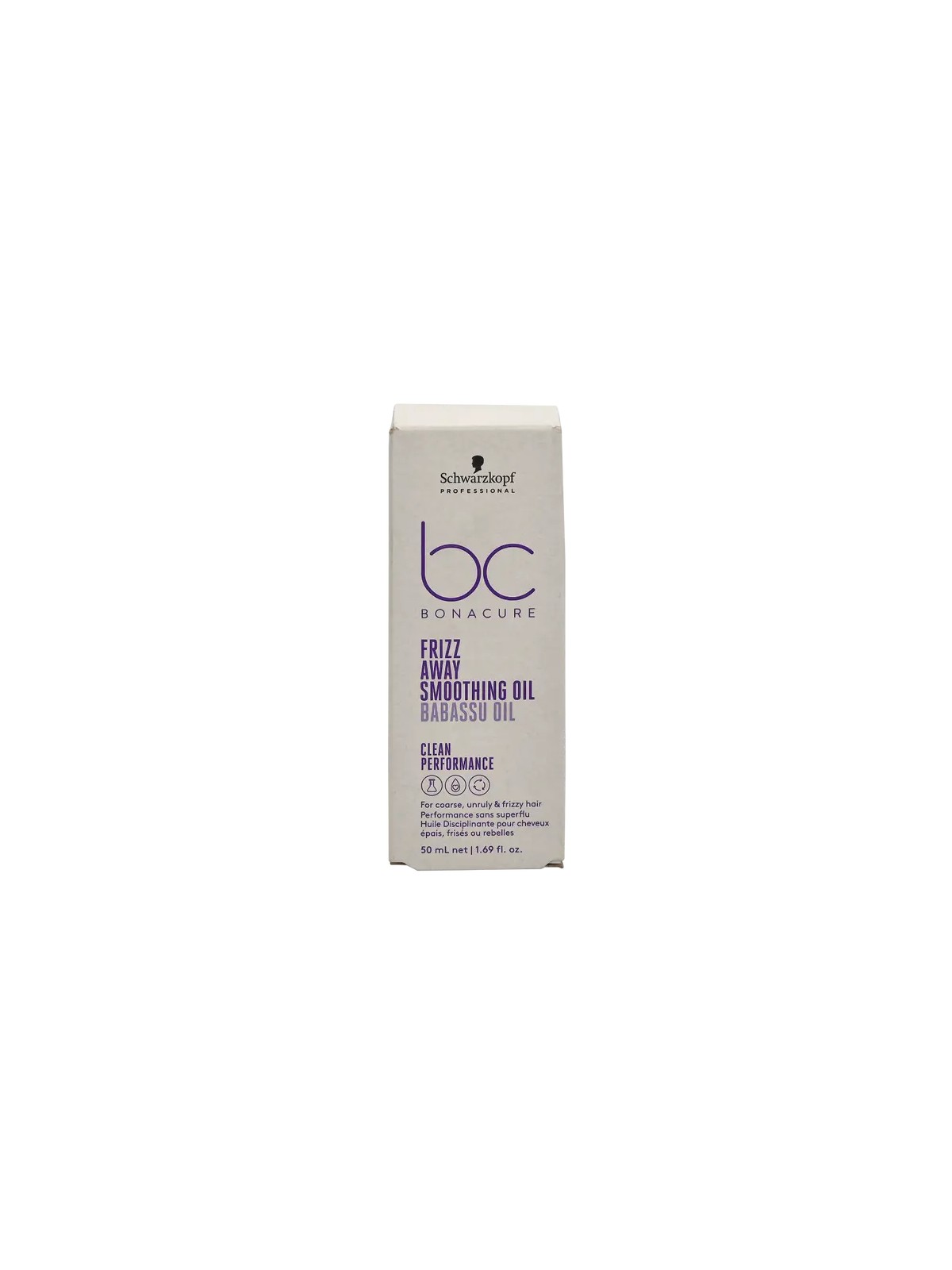 Schwarzkopf Bonacure Frizz Away Smoothing Oil 50ml For Course, Unruly & Frizzy Hair