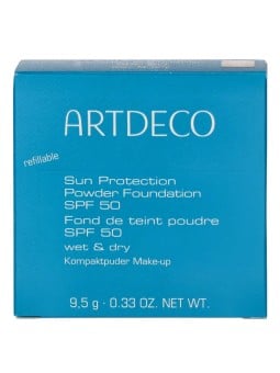 Artdeco Protezione Solare Fondotinta in Polvere Wet  Dry SPF 50 Pudr 9 5 g Warm 90 Light Sand donna