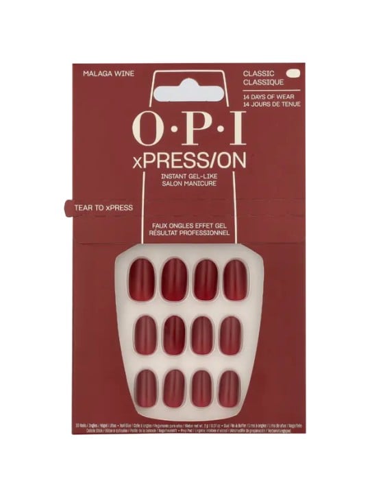 OPI Xpress-On Nail Art 30 unitï¿½ï¿½ Malaga Wine