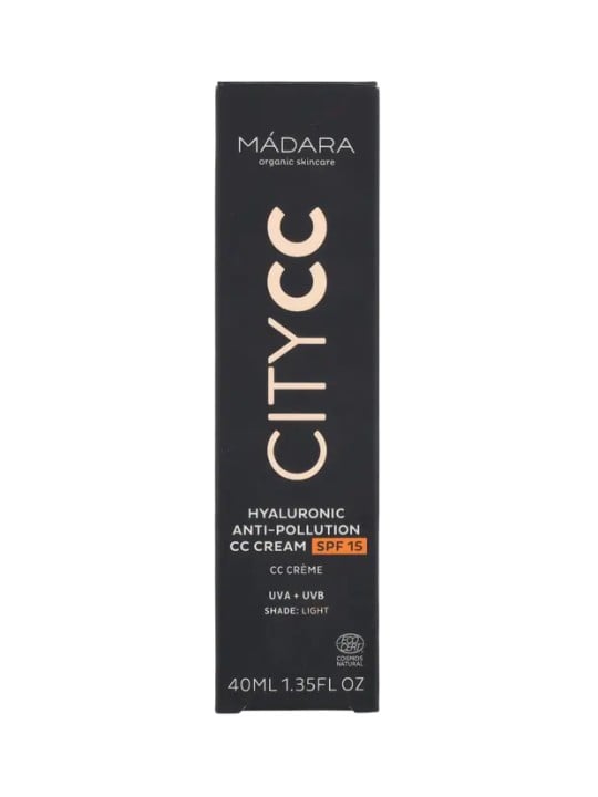 Madara Hyaluronic Anti-Pollution CC Cream SPF15 donna 40ml Light, All Skin Types