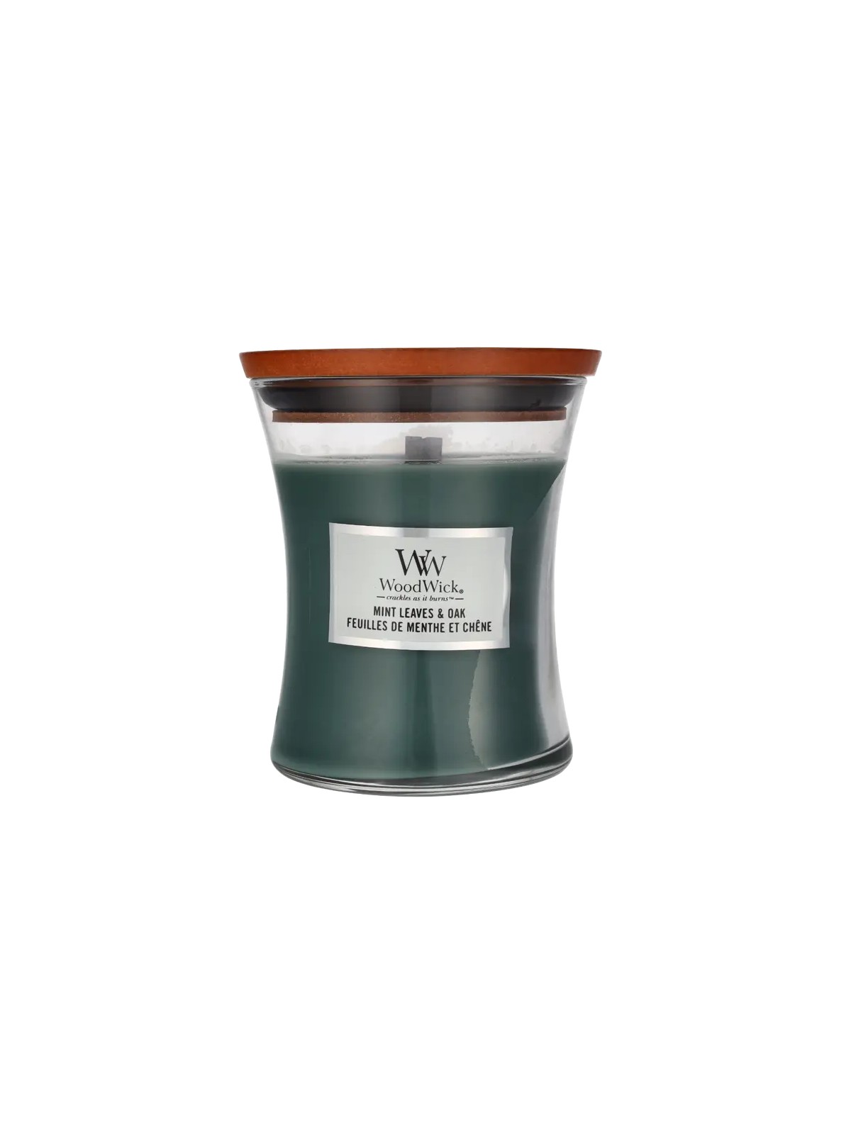 WoodWick Candela Profumata unisex in Vaso Foglie di Menta e Quercia 2750g