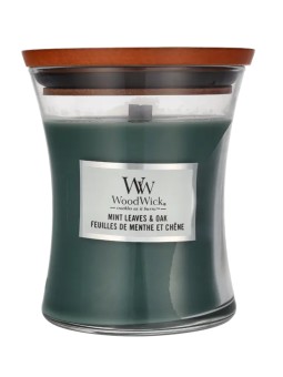 WoodWick Candela Profumata unisex in Vaso Foglie di Menta e Quercia 2750g