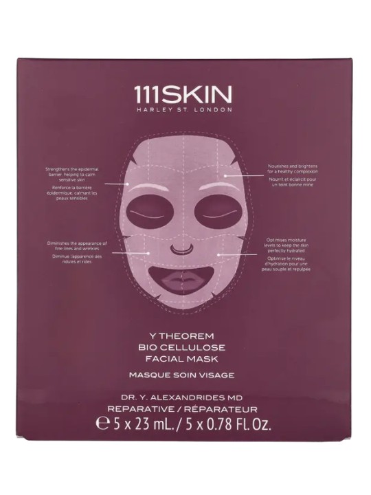 111Skin Y Theorem Bio Cellulose Facial Mask Set donna 115ml