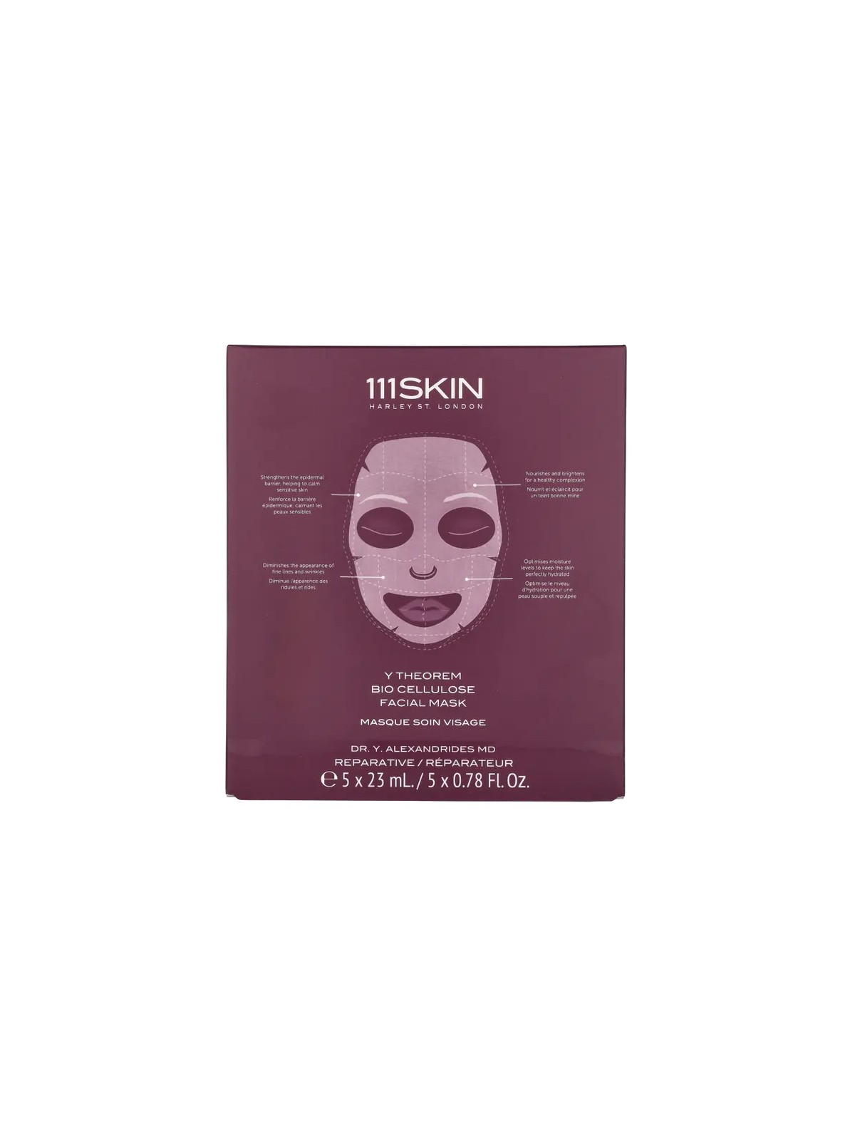 111Skin Y Theorem Bio Cellulose Facial Mask Set donna 115ml