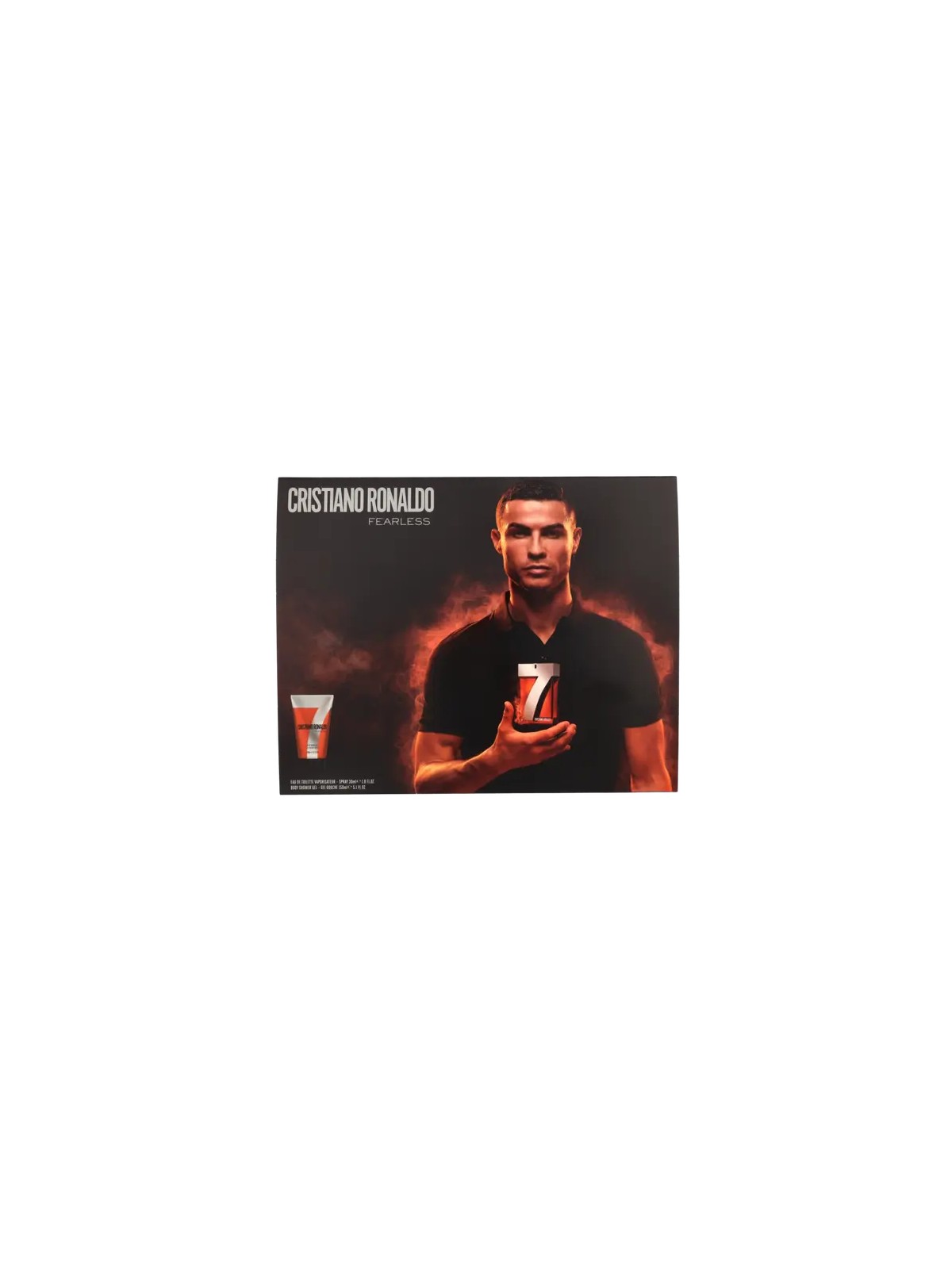 Cristiano Ronaldo CR7 Fearless Giftset uomo 180ml eau de toilette Spray 30ml-Showergel 150ml