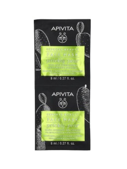 Apivita Express Beauty Face Mask Set 16ml 2x8ml - Prickly Pear