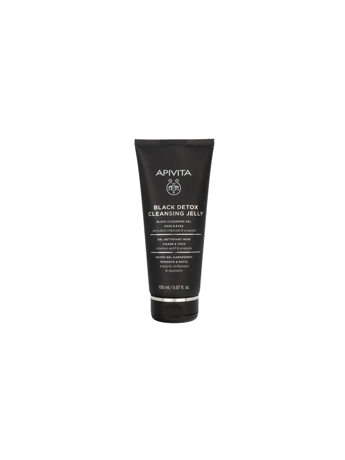 Apivita Black Cleansing Gel con carbone attivo e propoli