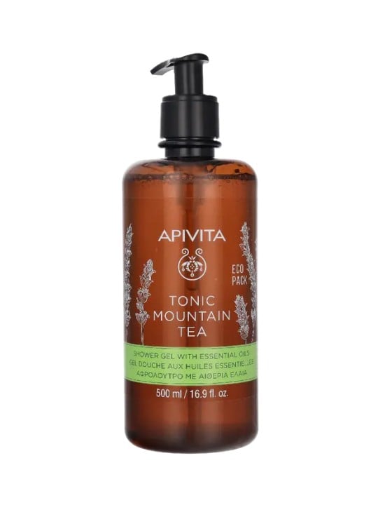 Apivita Gel Doccia Tonic al Tè di Montagna 500ml