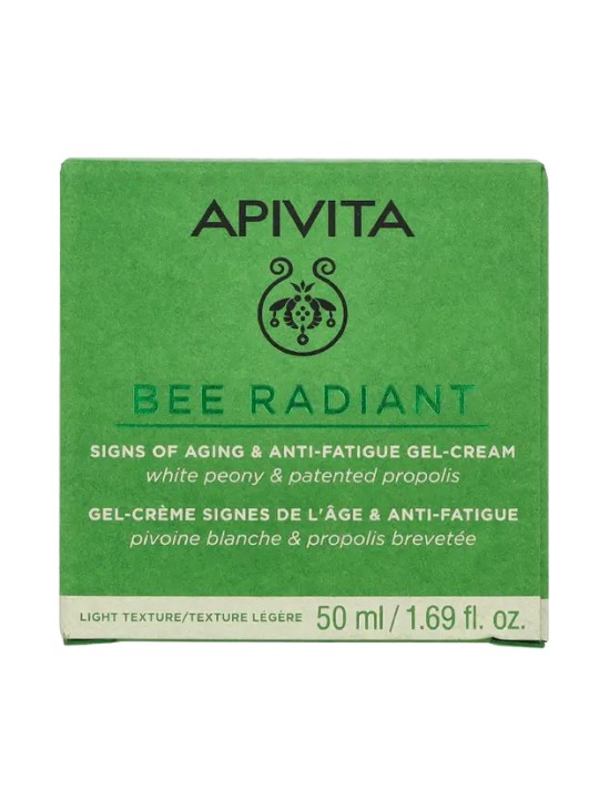 Apivita BEE RADIANT gelcrema segni dellinvecchiamento e antifatica 50ml donna