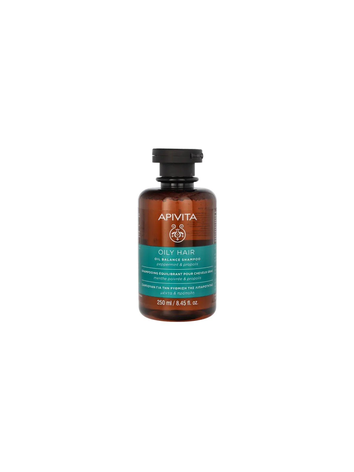 Shampoo Equilibrante per capelli grassi con menta e propoli 250ml