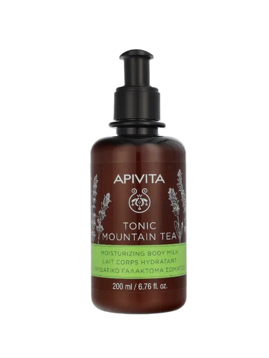 Crema corpo Apivita MOUNTAIN TEA con T di Montagna 200ml