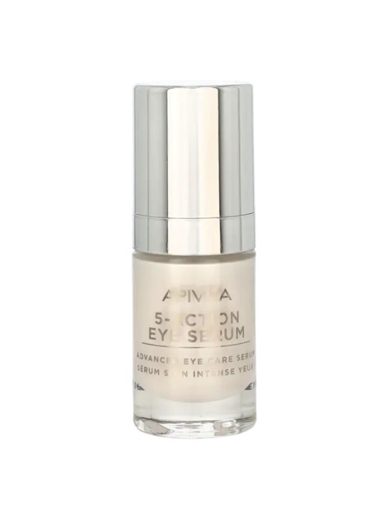 Apivita 5-ACTION Eye Serum with White Lily 15ml