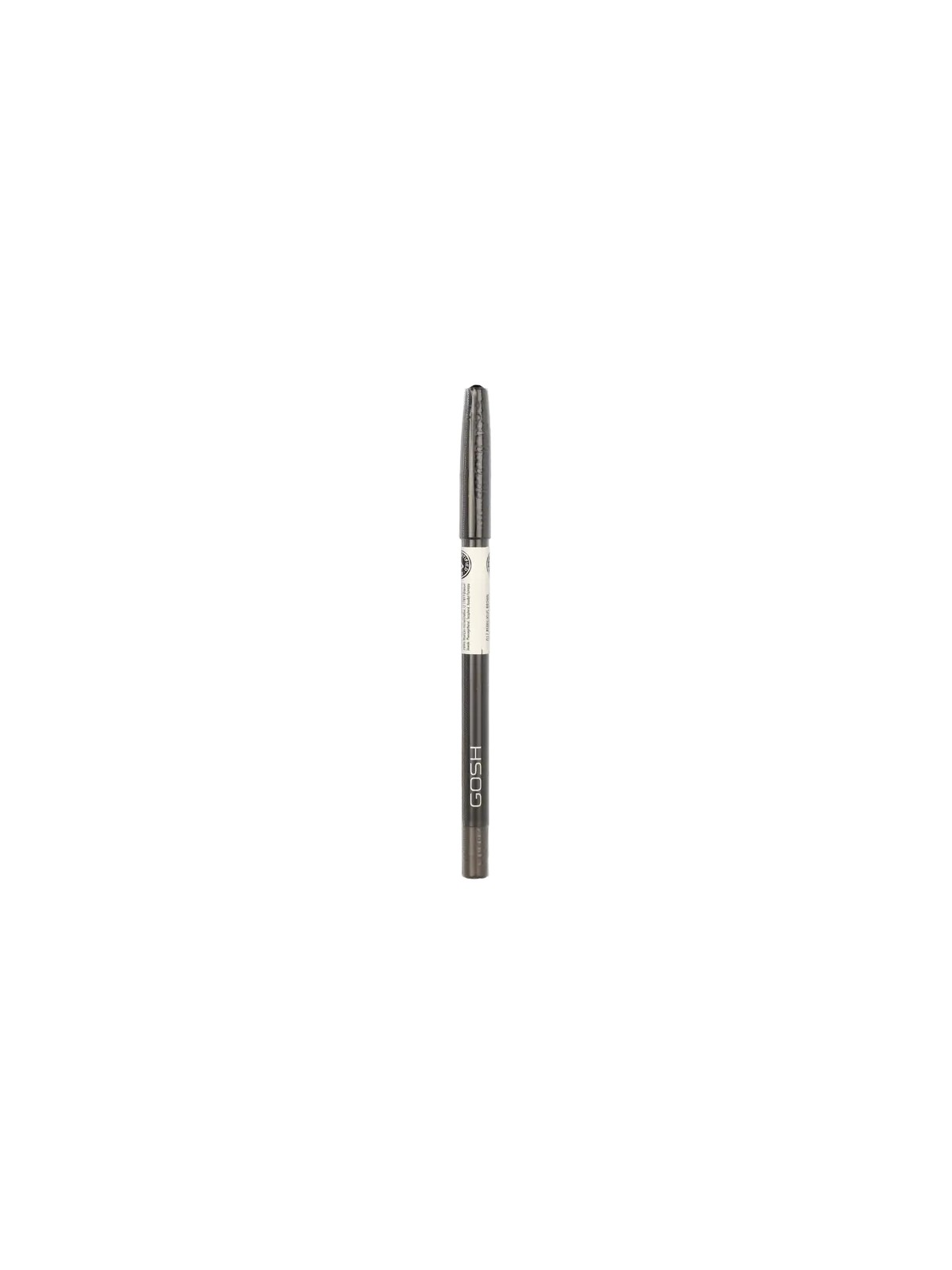 Gosh Velvet Touch Waterproof Eyeliner donna 1,2g 017 Rebellion Brown