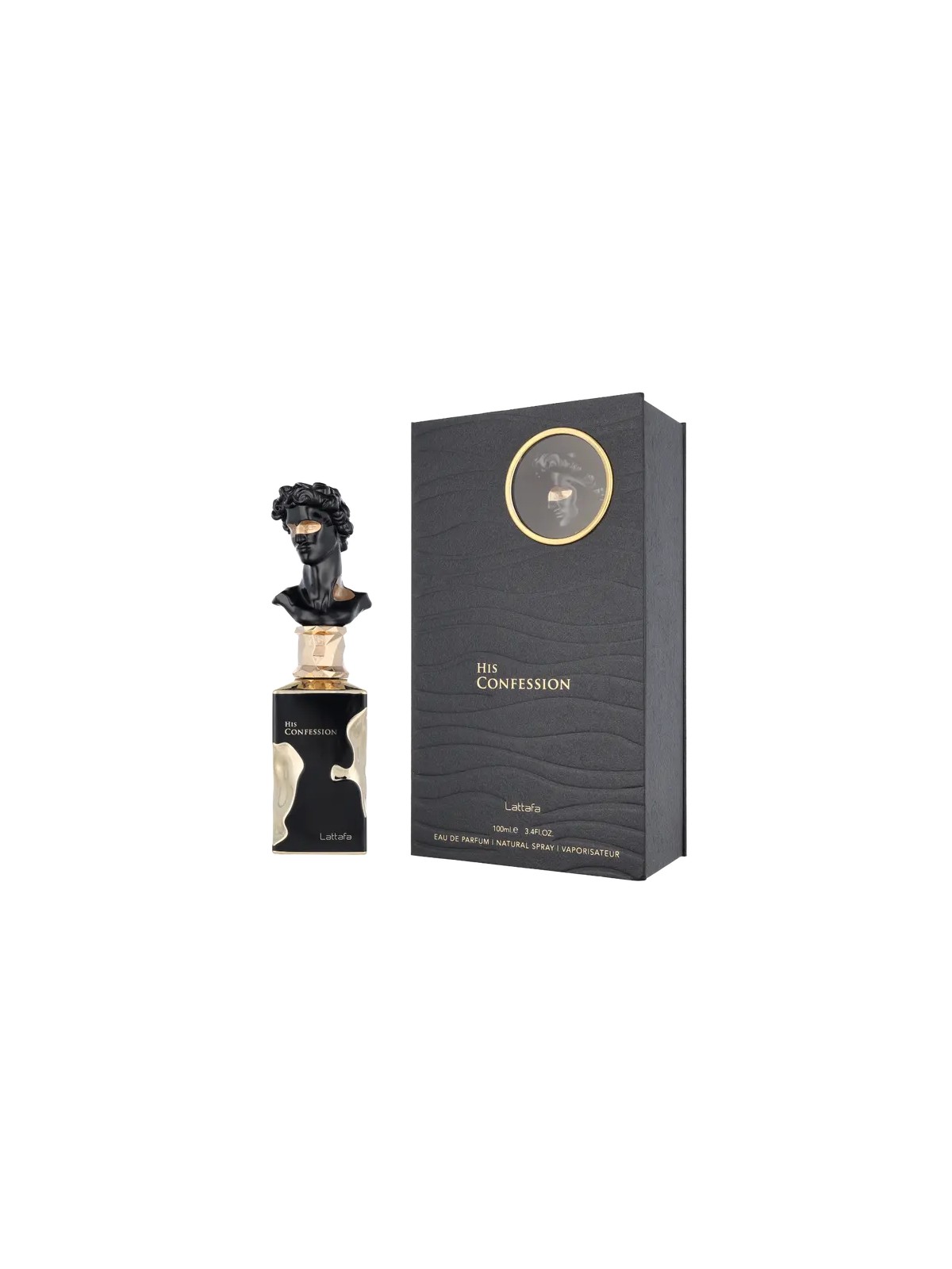 Lattafa His Confession Eau de Parfum Uomo 100ml