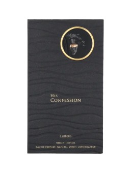 Lattafa His Confession Eau de Parfum Uomo 100ml