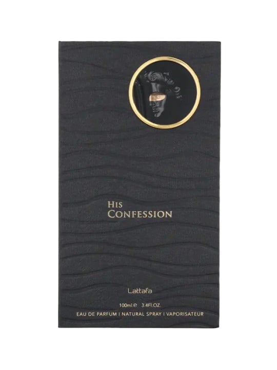 Lattafa His Confession Eau de Parfum Uomo 100ml