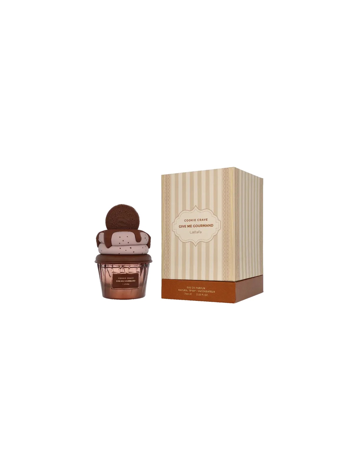 Lattafa Perfumes Give Me Gourmand Cookie Crave eau de parfum 75ml unisex