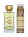 Lattafa Perfumes Set regalo Mahasin Crystal eau de parfum 100 ml