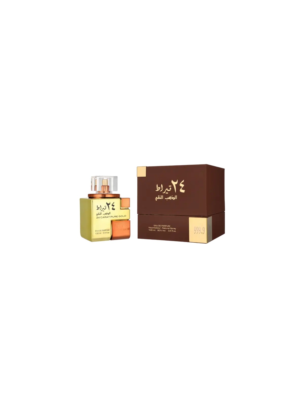 Lattafa 24 Carat Pure Gold eau de parfum Spray 100ml