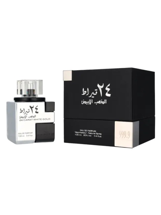 Lattafa 24 Carat White Gold Eau de Parfum Spray 100ml