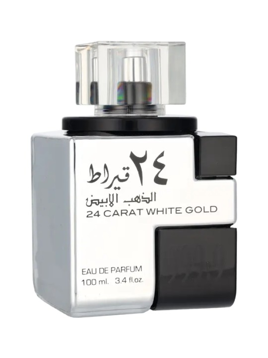Lattafa 24 Carat White Gold Eau de Parfum Spray 100ml