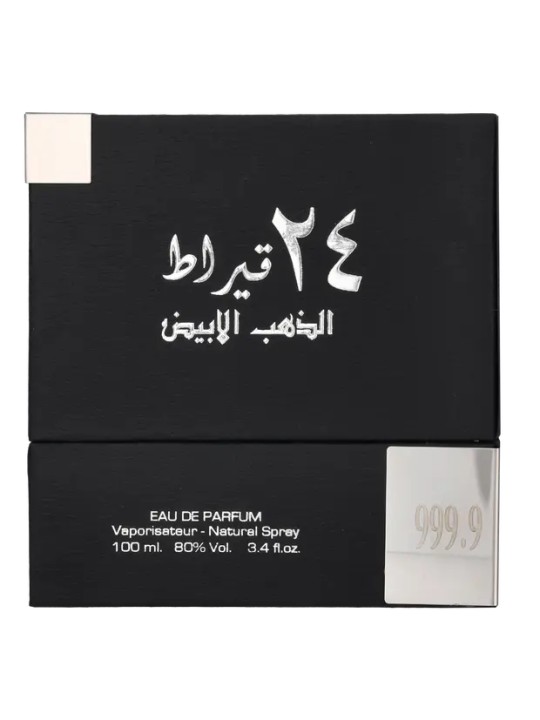 Lattafa 24 Carat White Gold Eau de Parfum Spray 100ml