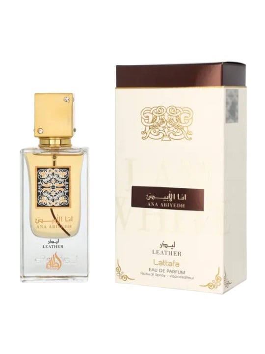 Lattafa Ana Abiyedh Leather Eau de Parfum Spray 60ml