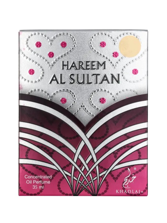 Olio profumato Khadlaj Hareem Sultan Silver unisex 35ml