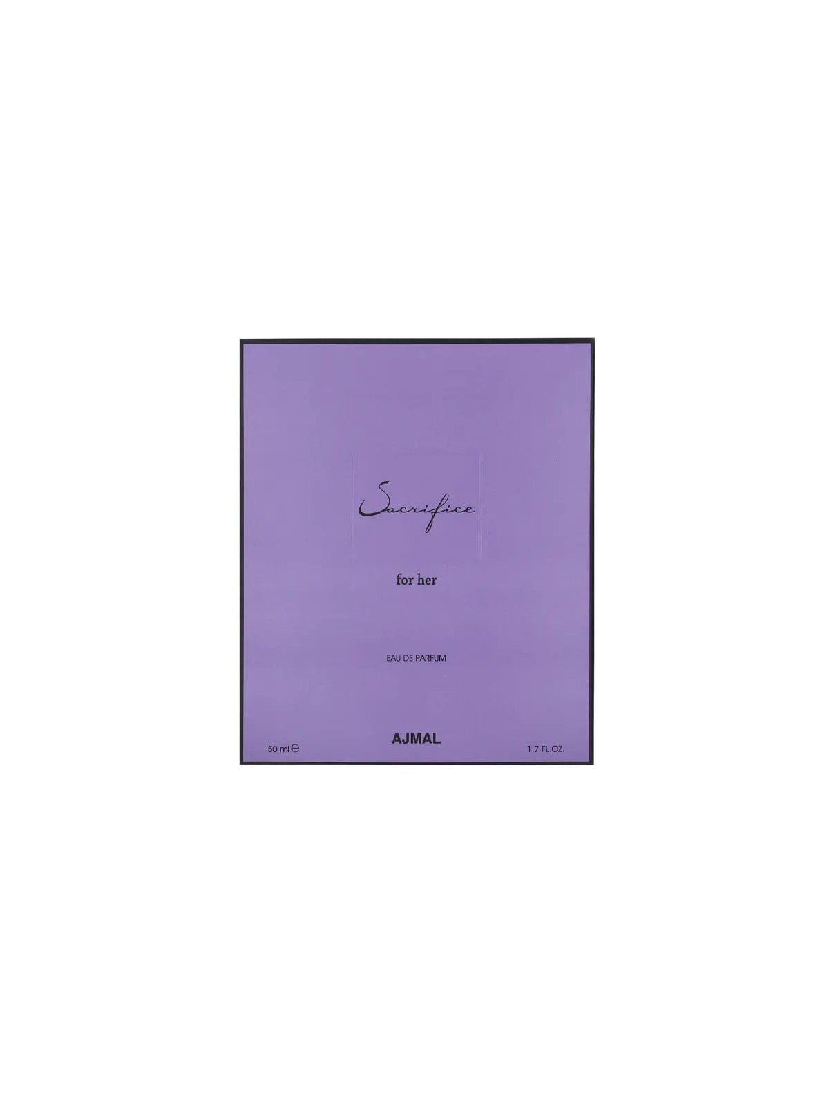 Ajmal Sacrifice For Her eau de parfum donna 50ml
