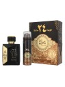 Ard Al Zaafaran Oud 24 Hours Giftset eau de parfum Spray 100ml Deo Spray 50ml 150ml