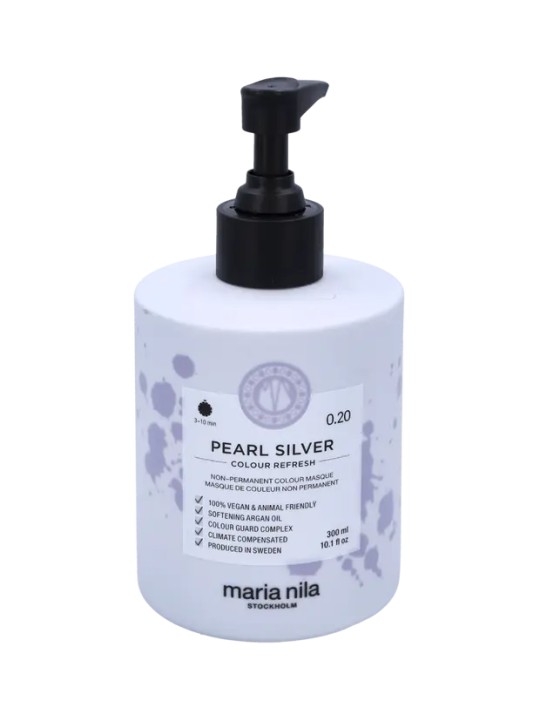 Maschera Colore Non Permanente Maria Nila 300ml 0.20 Pearl Silver