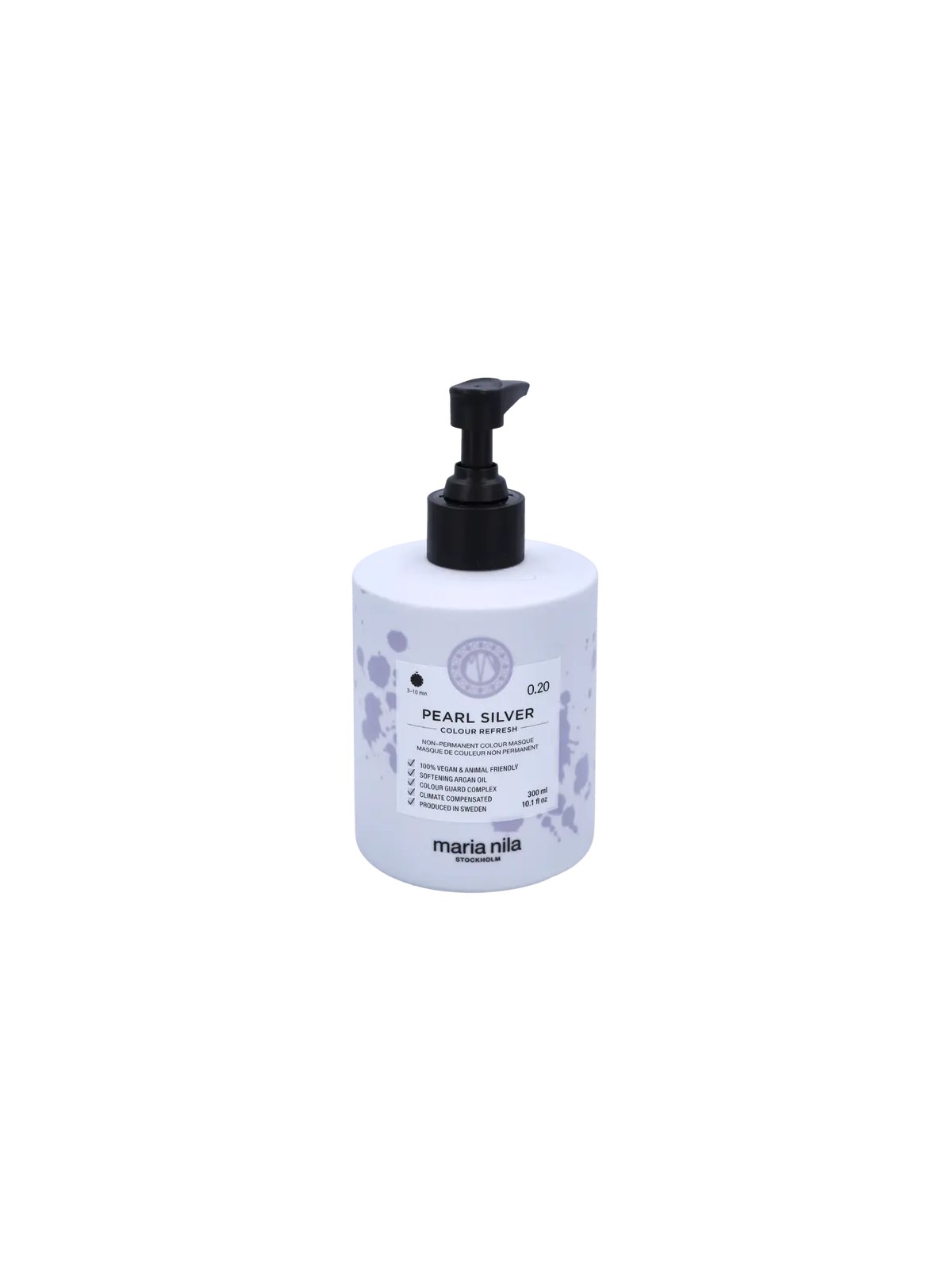 Maschera Colore Non Permanente Maria Nila 300ml 0.20 Pearl Silver